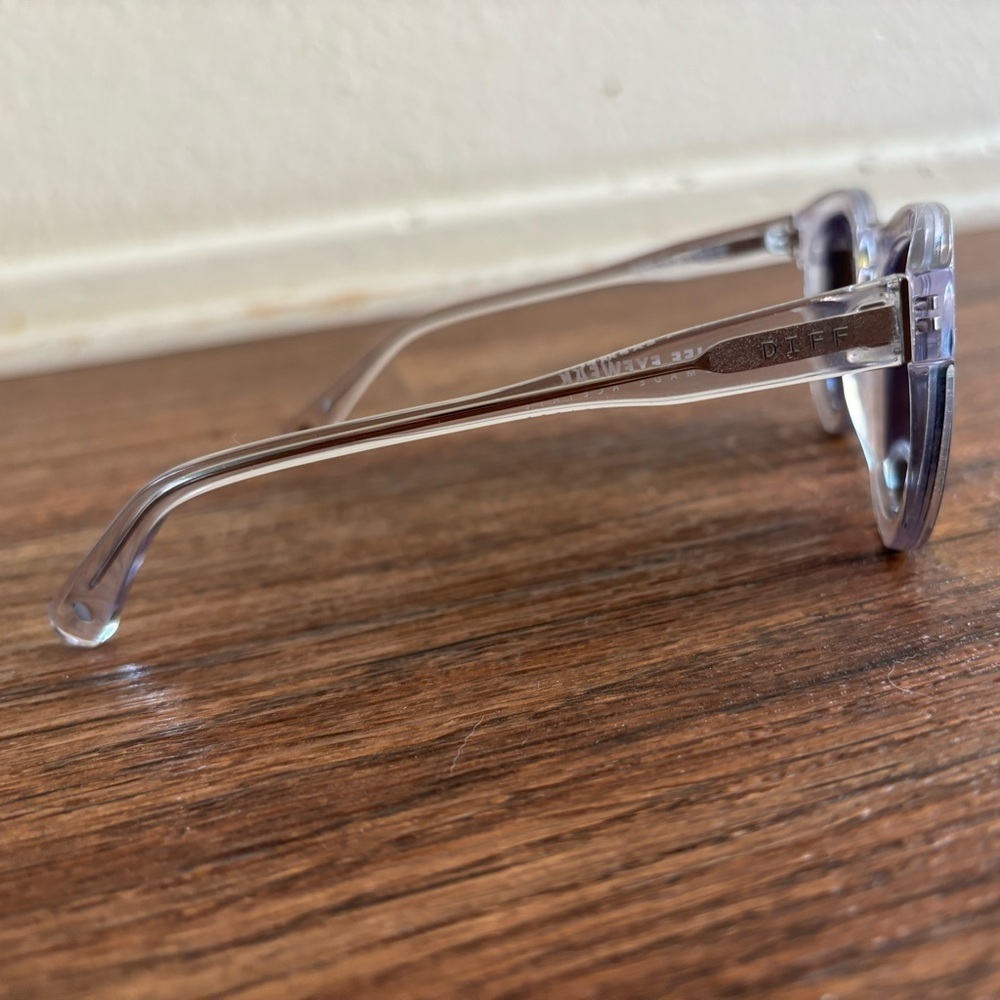 DIFF Dime Il Sunglasses Wild and Free Clear - Picture 6 of 13